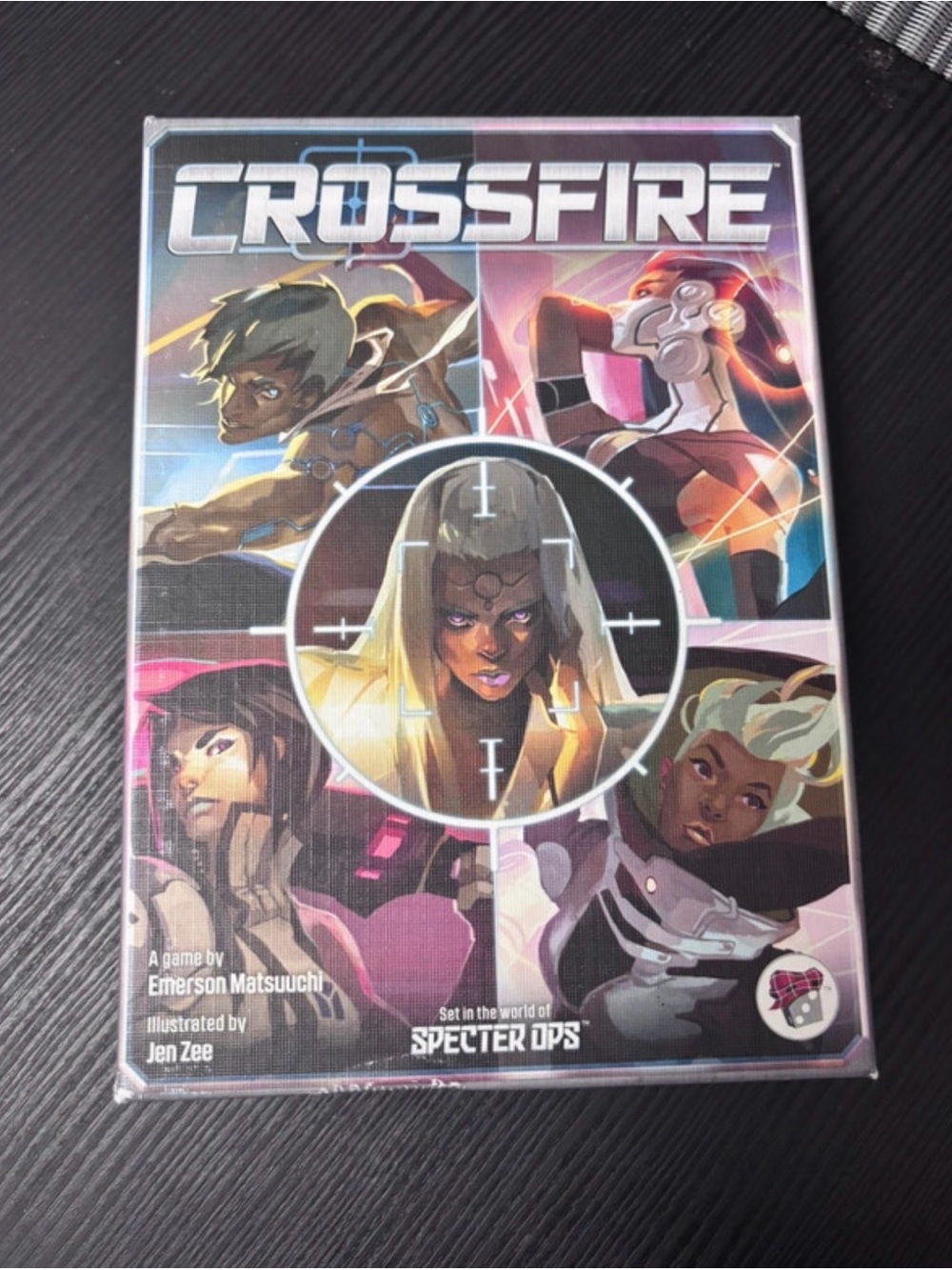 Crossfire Graphic Game Box - Multicolor